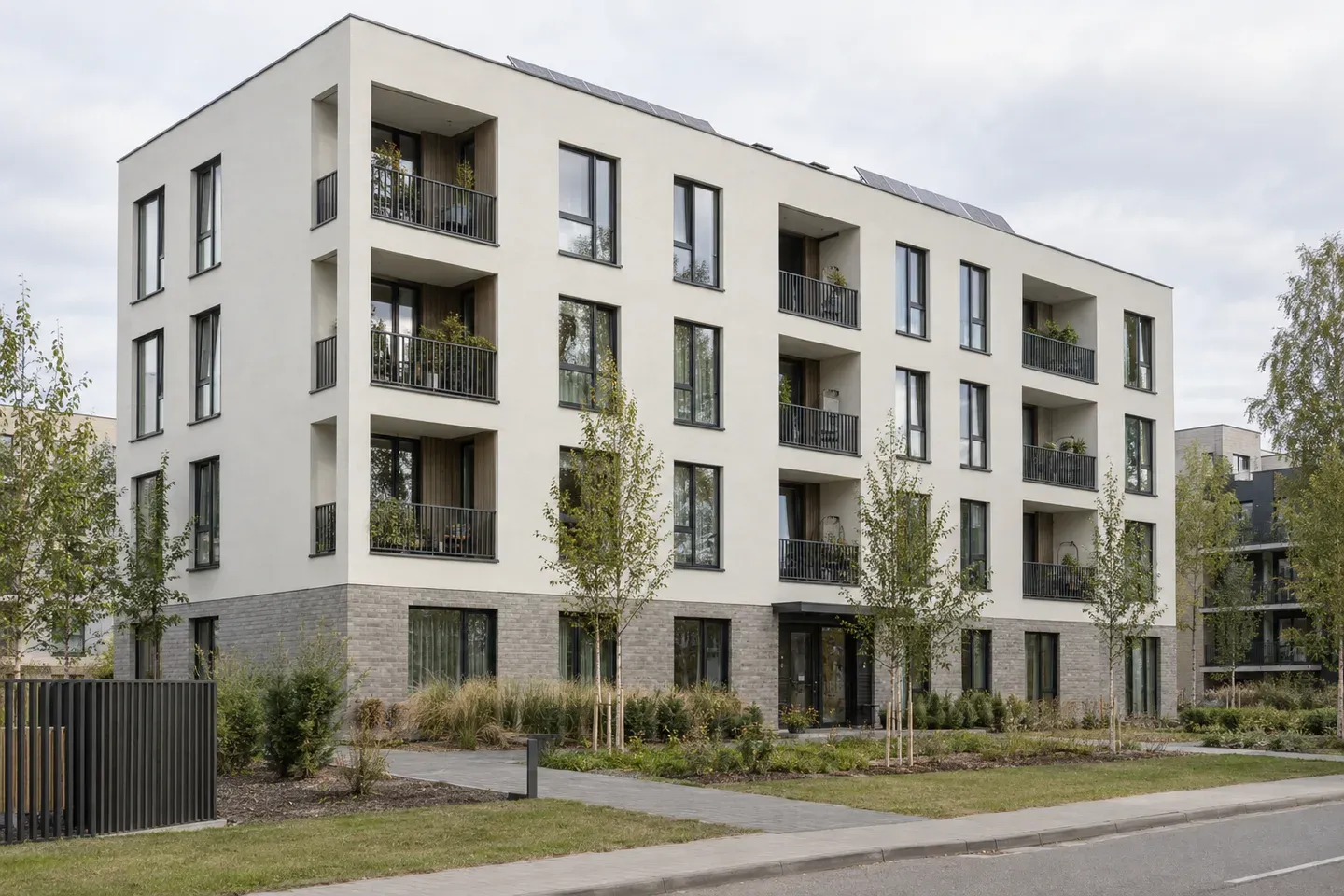Šiuolaikinė architektūra žaliuojančioje aplinkoje